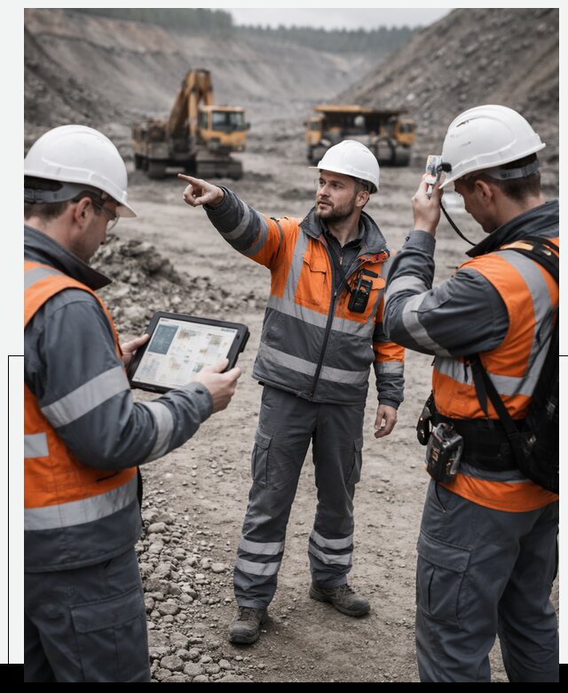 Система контроля персонала для горнодобывающей отрасли в Балашихе