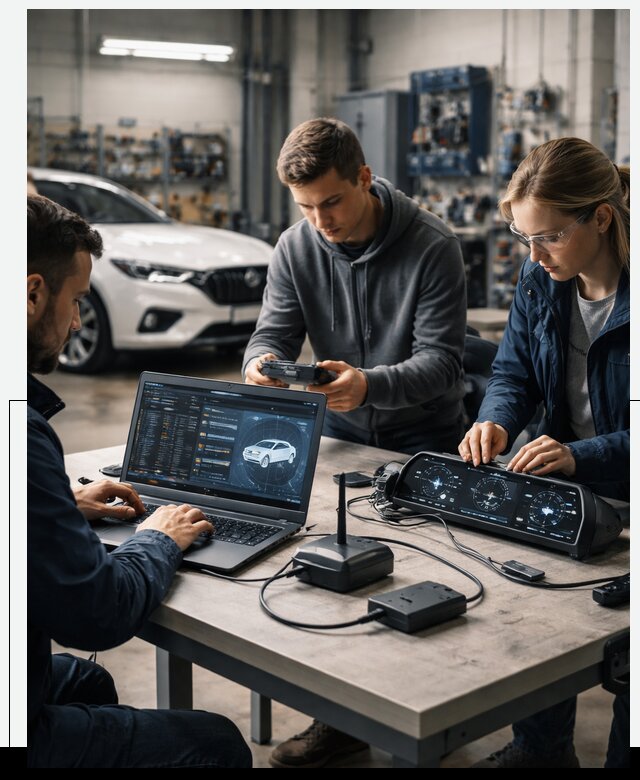 Разработка Connected Car и ПО для автопрома в Балашихе