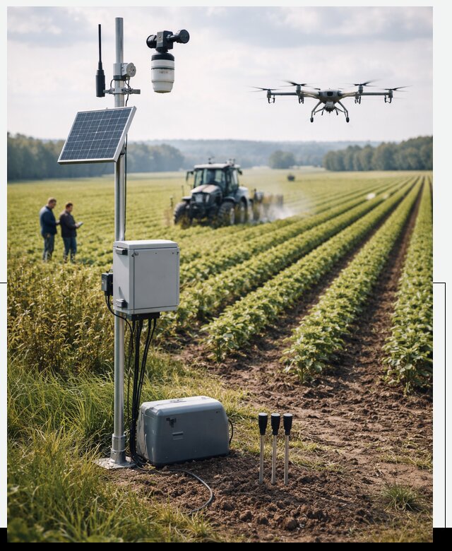 Разработка IoT мониторинга полей в Балашихе от 8715 р. | АвикейБлш